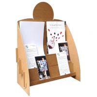 Présentoir pliable en carton Pompidou Plus - Cardboard  Display stand 