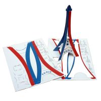 cartes Tour Eiffel miniature en carton Cardboard Eiffel Tower Models